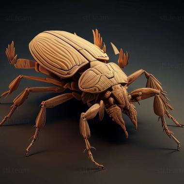 3D model Corynophilus pumilus (STL)